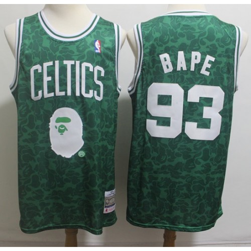 BAPE X Mitchell & Ness Special Edition Boston Celtics Jersey ...